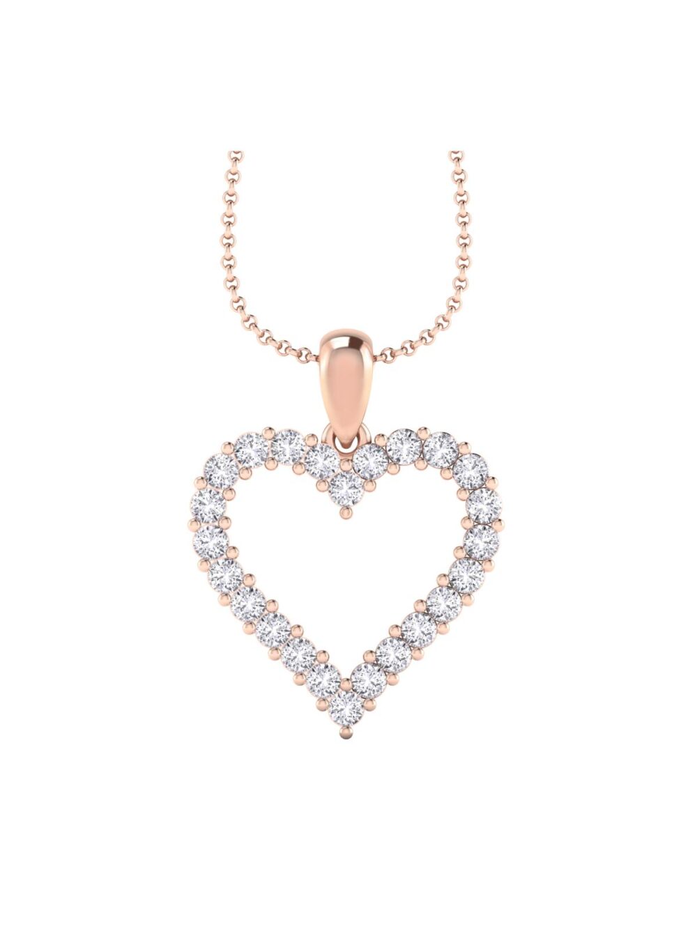 Diamond Heart Pendant