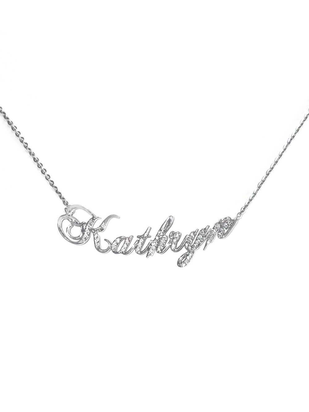 Diamond Name Pendant - Image 3
