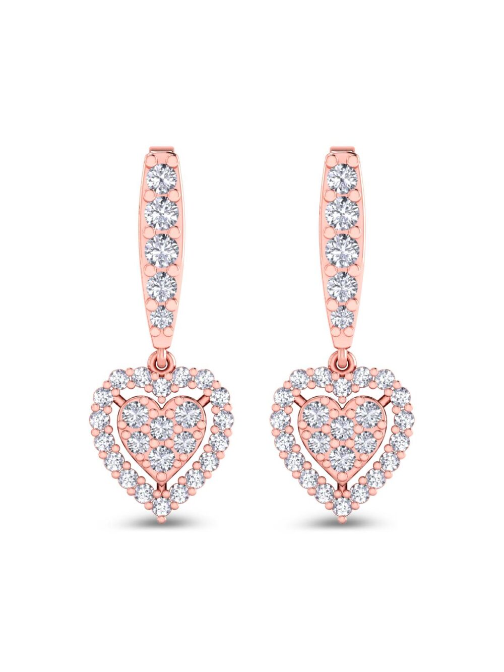Dangling Heart Earring - Image 2