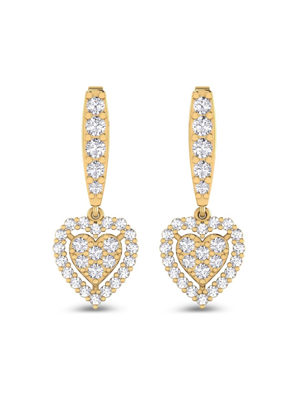 Dangling Heart Earring - Image 3