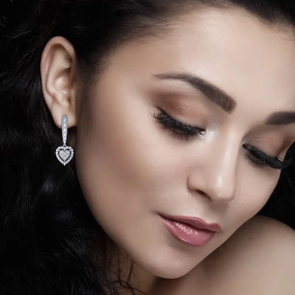 Dangling Heart Earring - Image 7