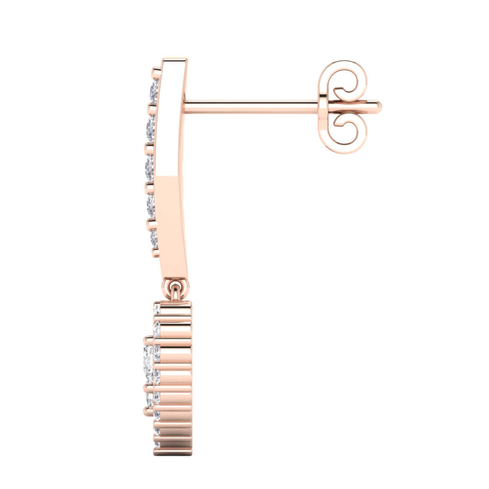 Dangling Heart Earring - Image 6
