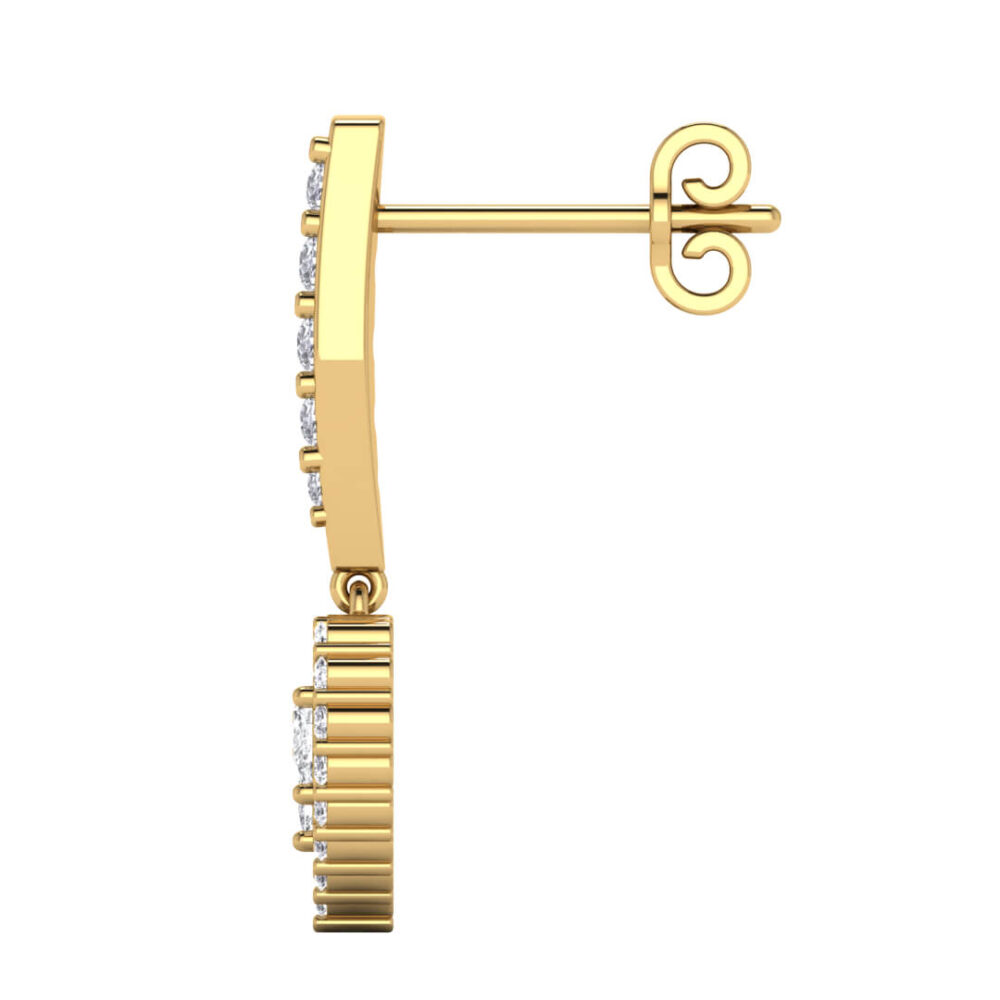 Dangling Heart Earring - Image 4