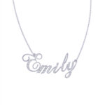 Customized Diamond Name Necklace