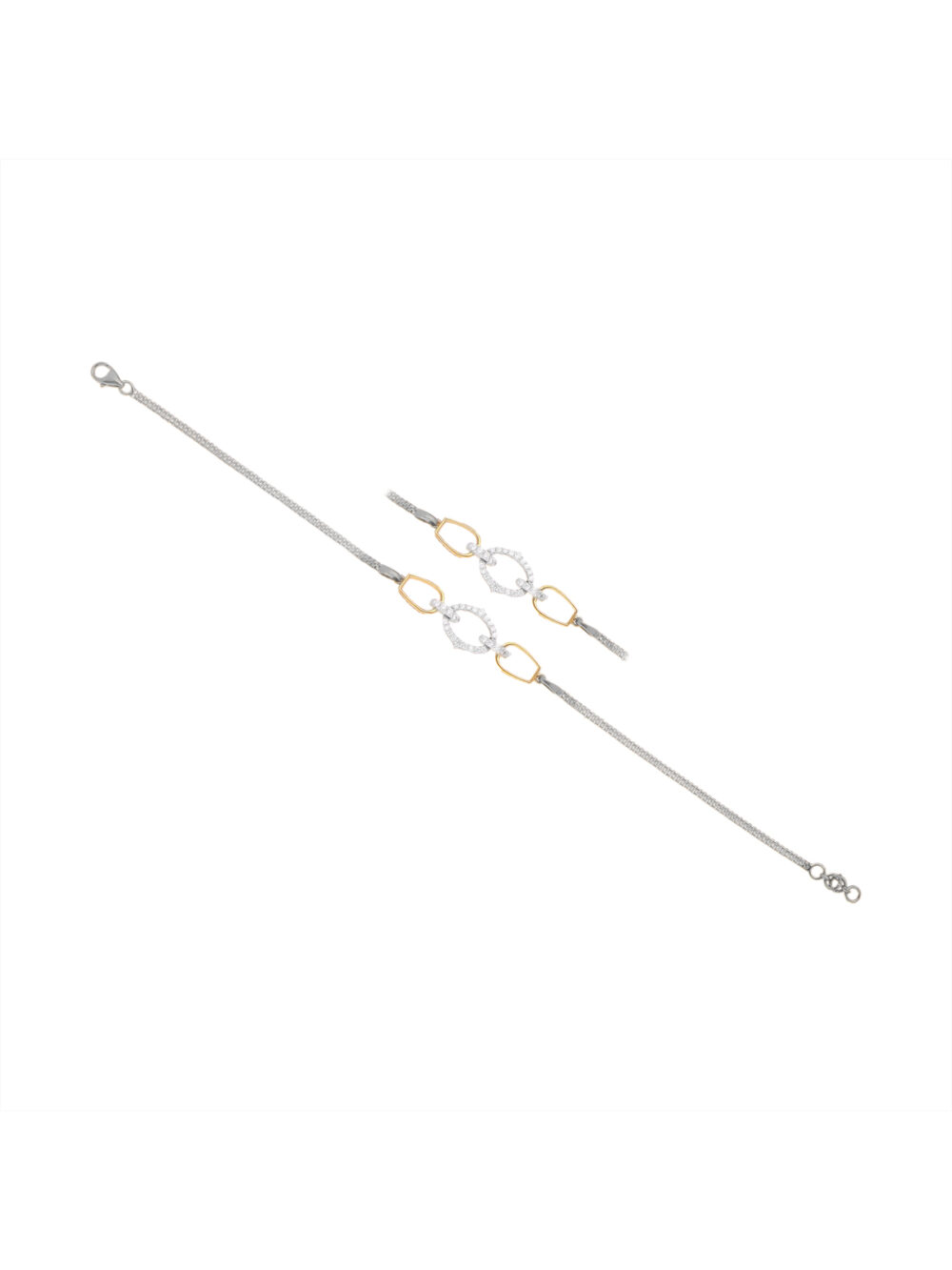 Diamond Chain Link Bracelet