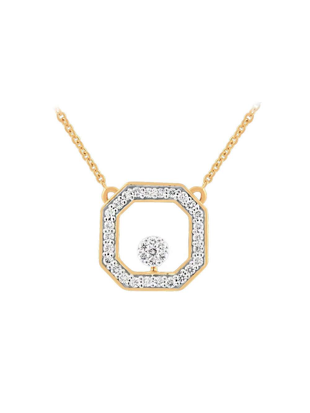 Diamond Halo - Octa Necklace