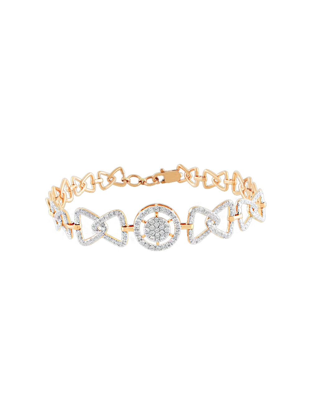 Diamond Bow Bracelet
