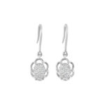 Dangling Diamond Earrings